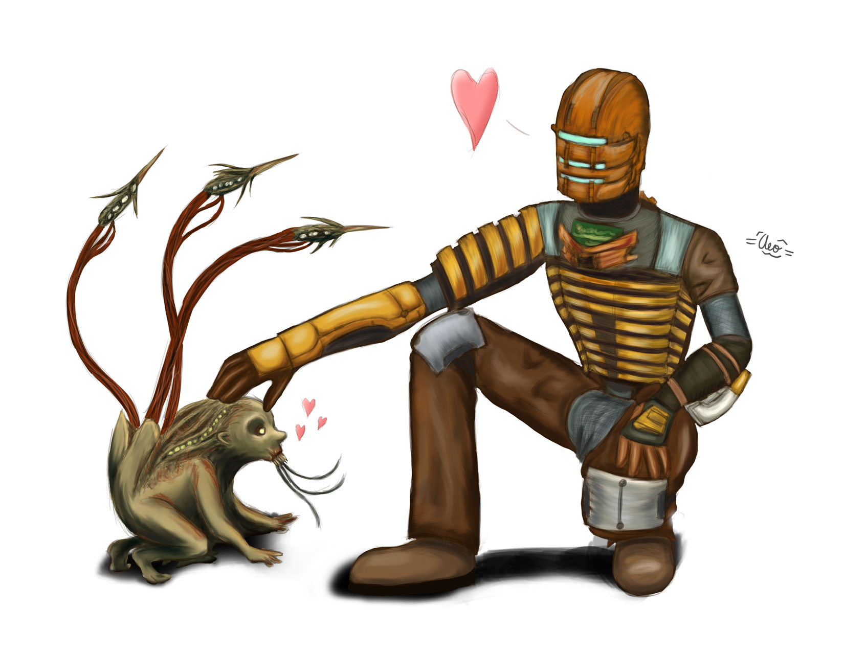 Lub Me? Dead Space fanart