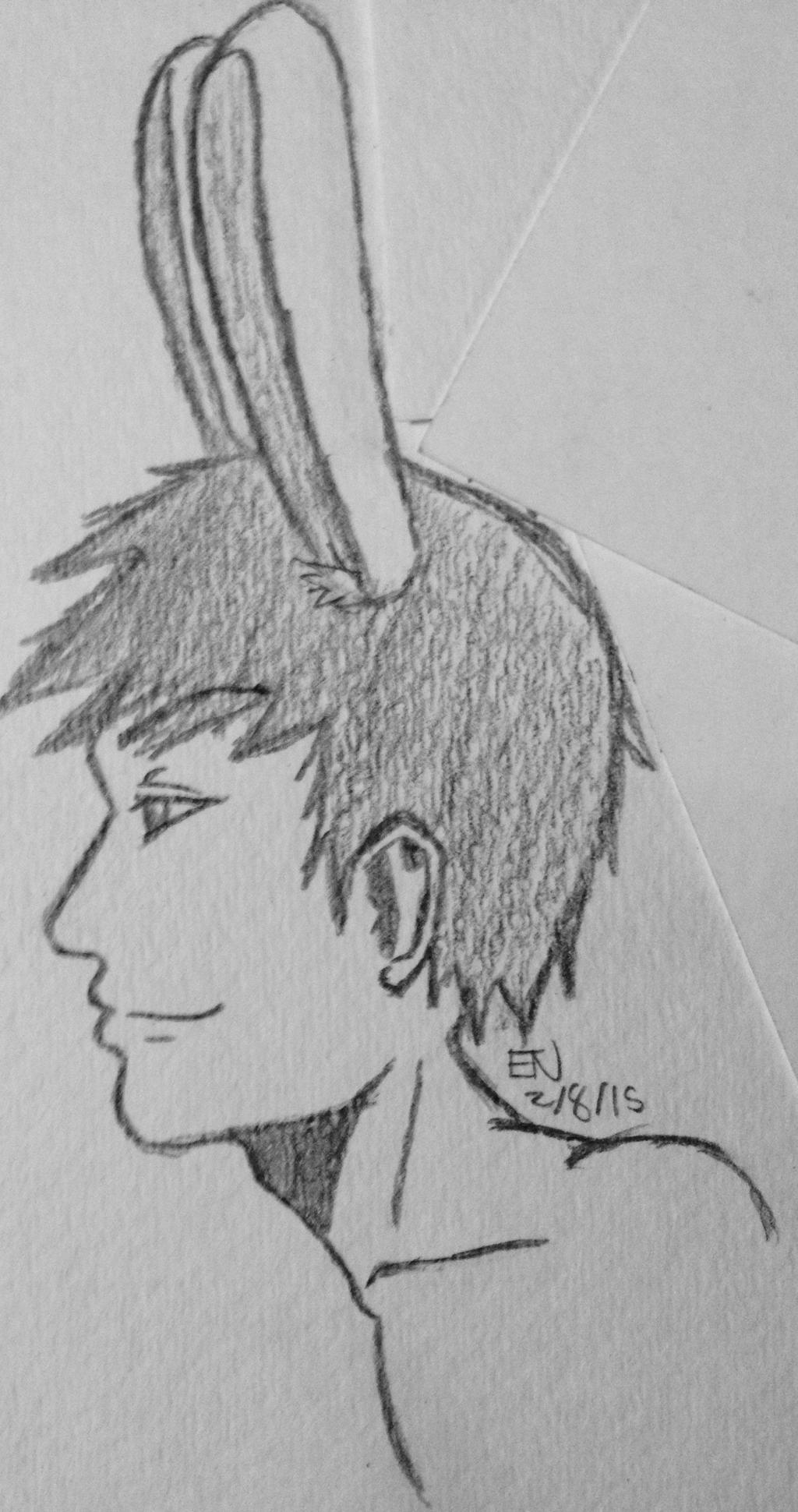 Rabbit/Human (Male) - Face Profile by Emmerson4278 on DeviantArt