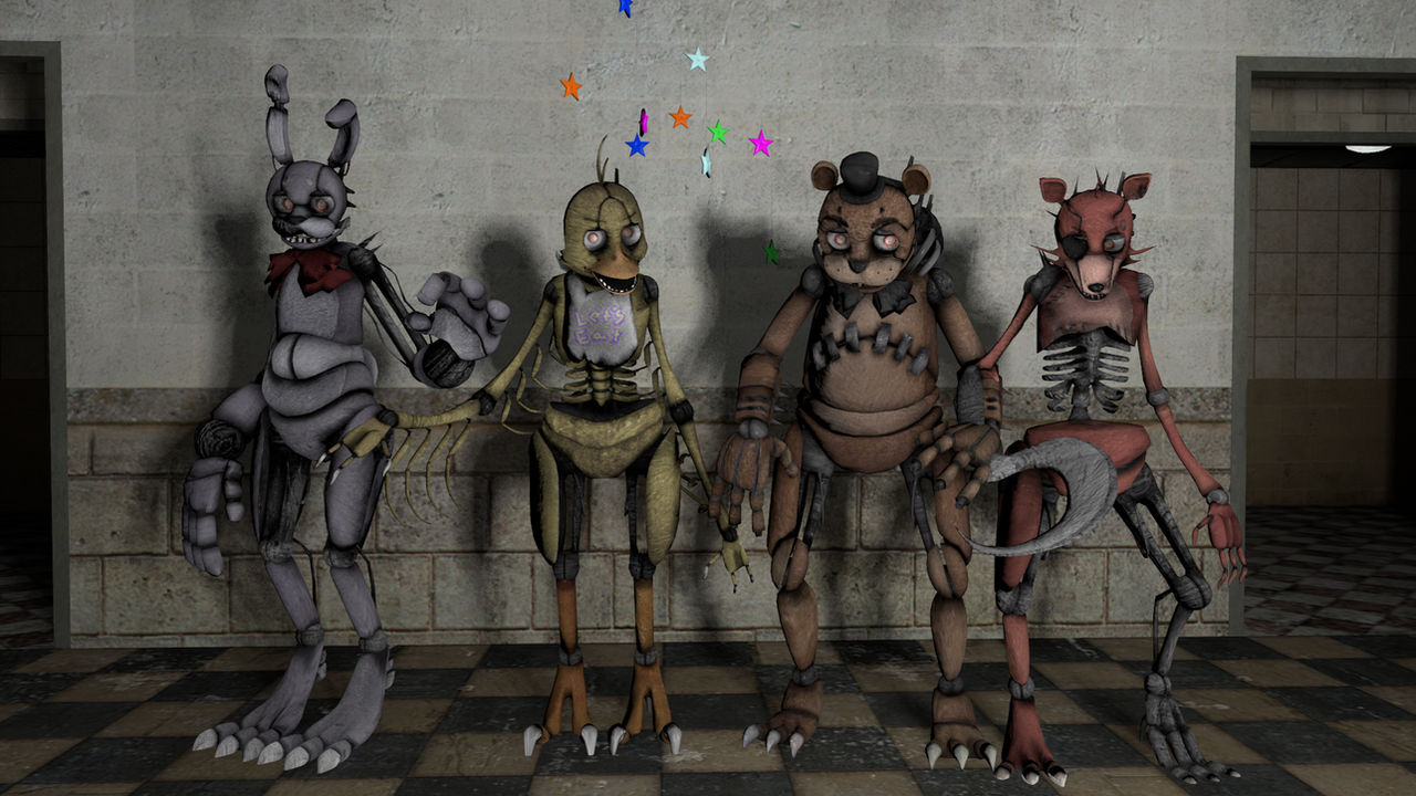 Rust Animatronics drawkill animatronics fnaf remake by thepyroisepic on DeviantArt
