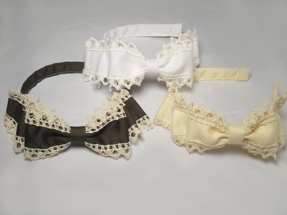 Side Ribbon Headbands