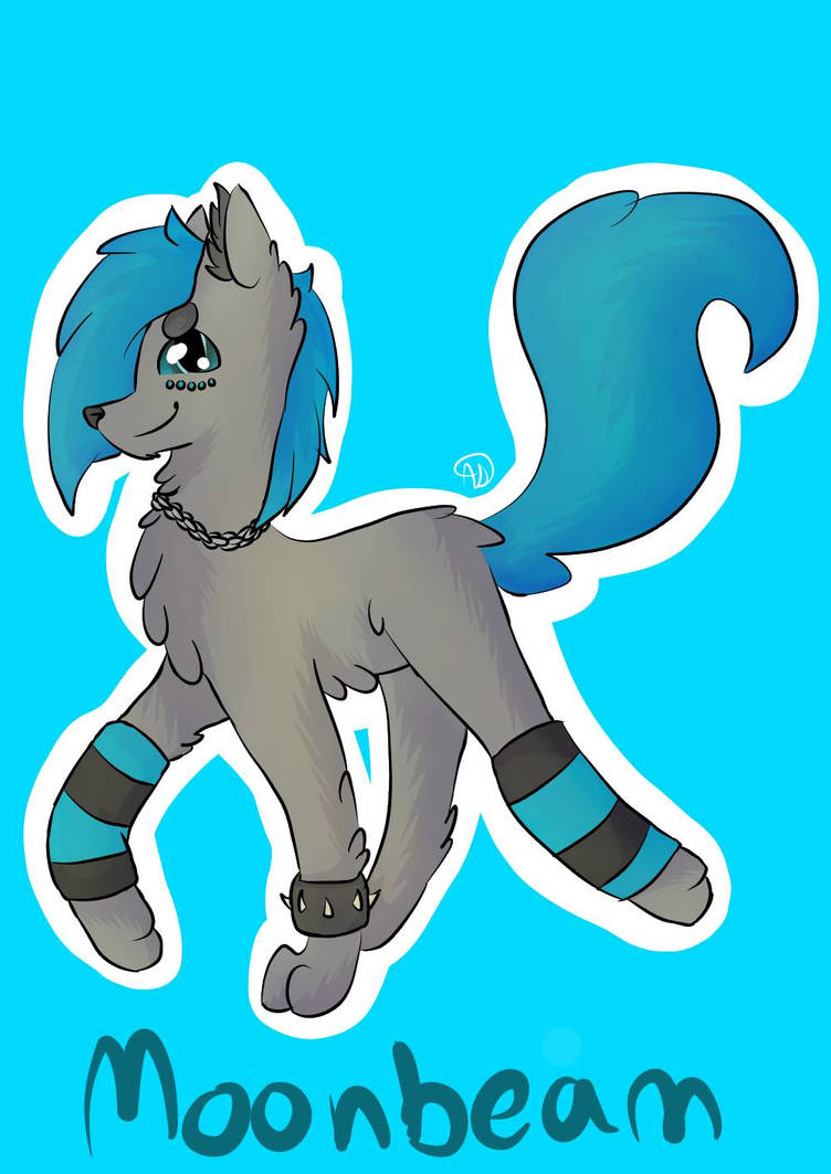 Moonbean Character Moonbeam! ^^ (request) by FeatherMintDrawing on DeviantArt