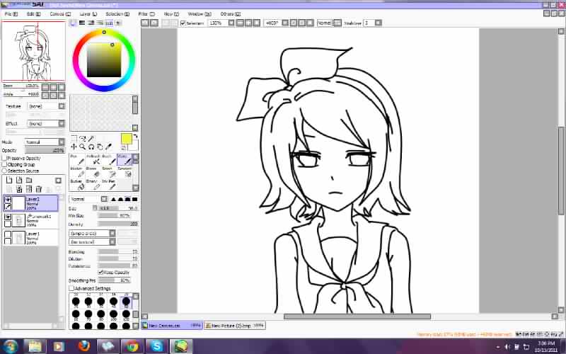 kagamine rin paint tool sai