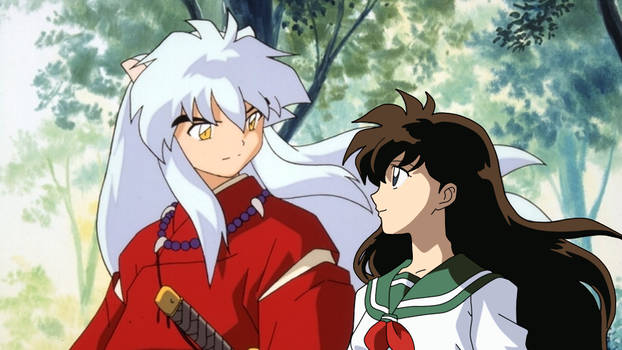 Inuyasha and Kagome First Kiss (Series) by ladyjade26 on DeviantArt