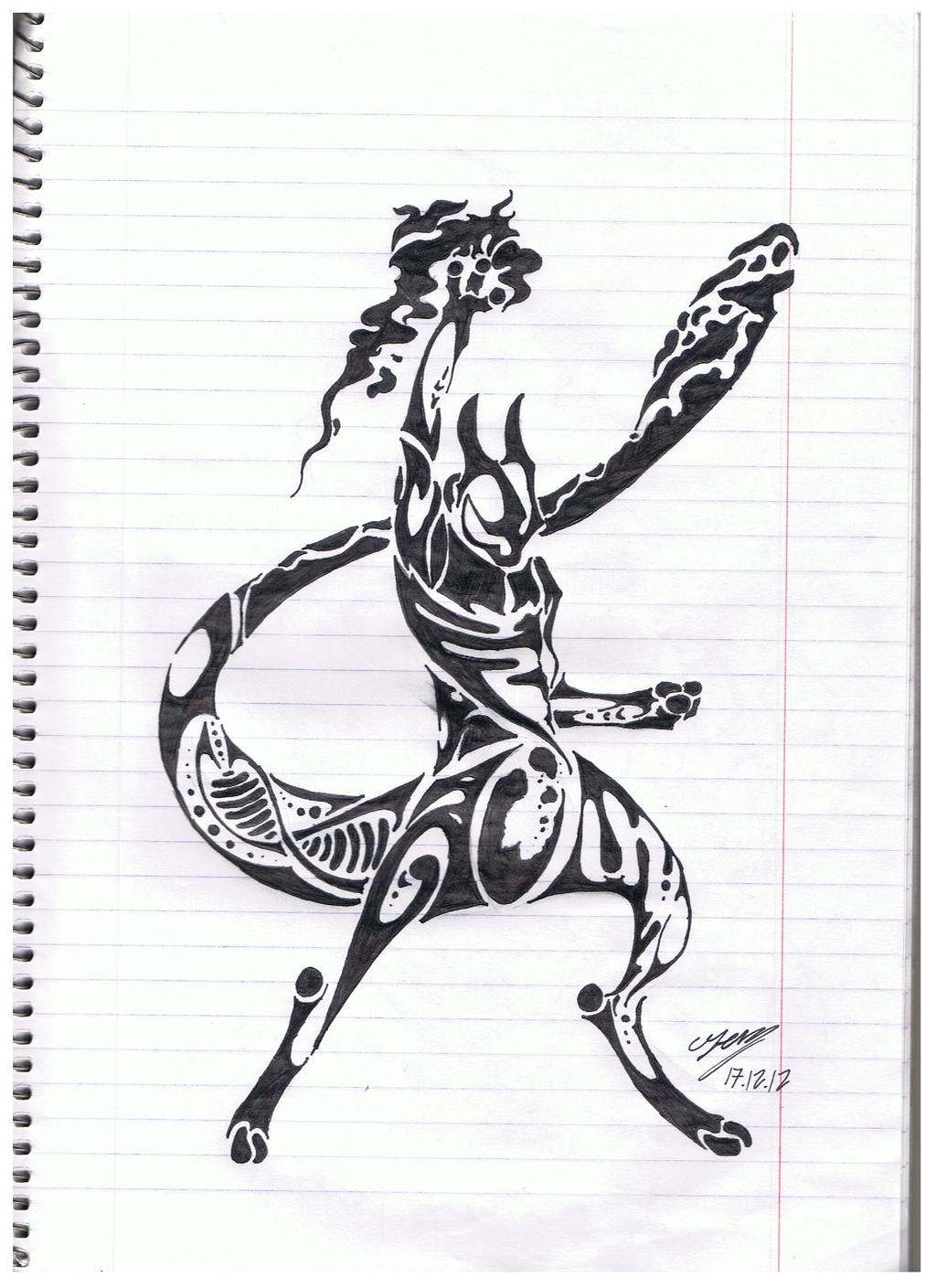 Mewtwo Tribal