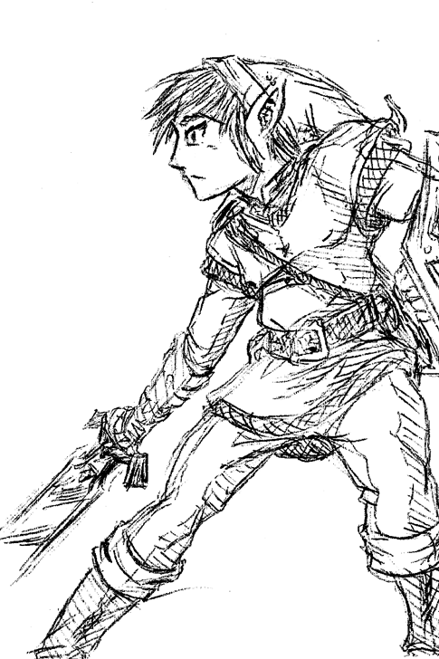 Twilight Princess Sketch