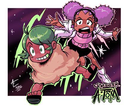 Star Buster Atom- Adam and Stella!