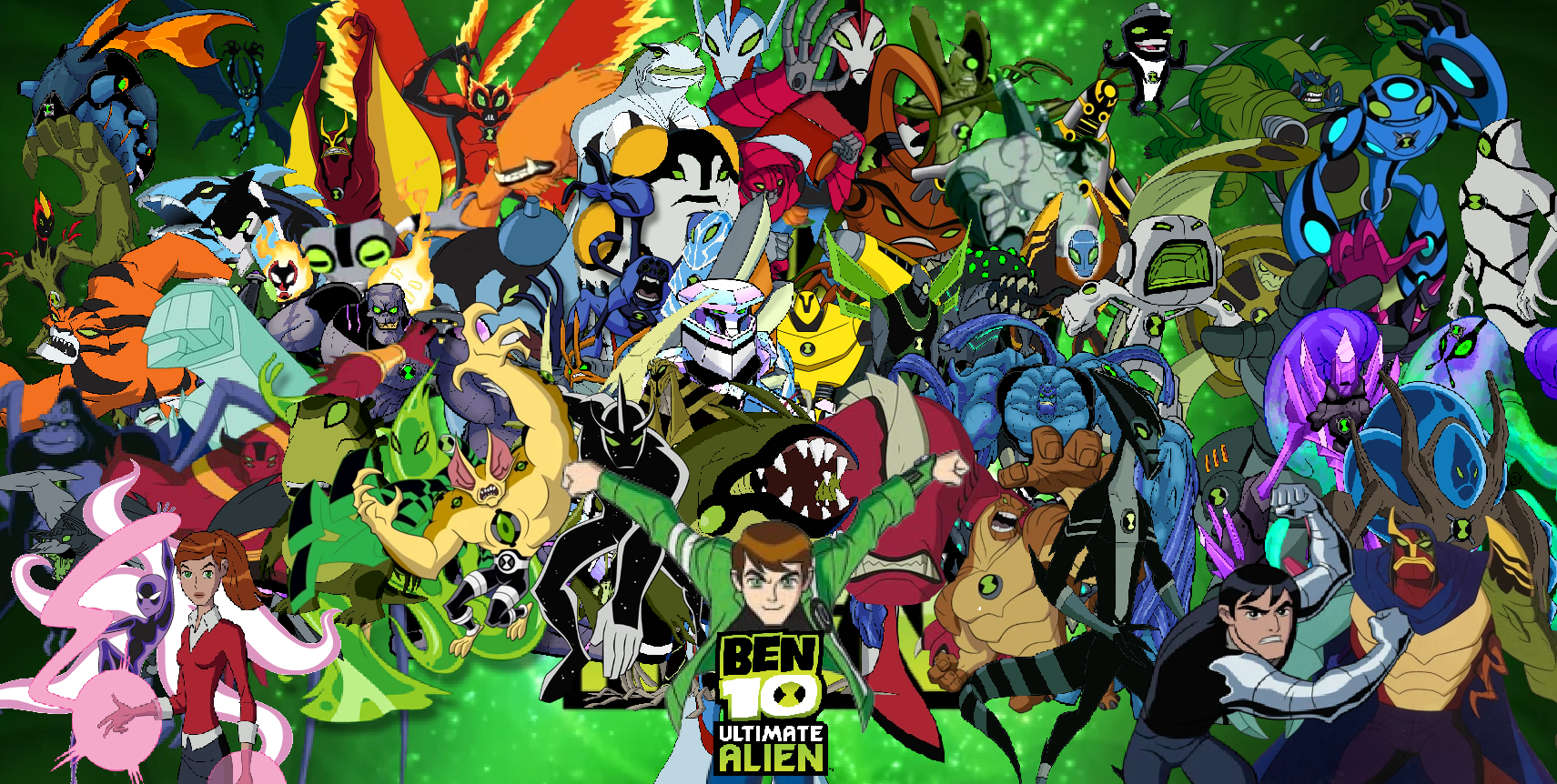 BEN 10 alien experience - Some of Ben 10 ultimate ALIEN aliens