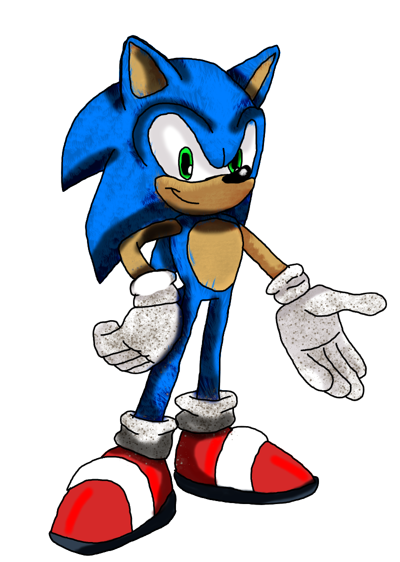 Sonic Prime Drawing by colin7941 on DeviantArt
