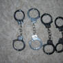 Set of four cheap Toycuffs.