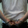 Boyhands handcuffed behind back (on request)