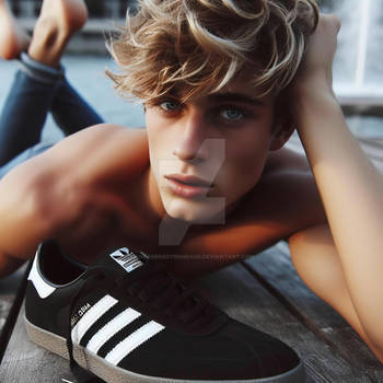 Boys in Adidas Samba sneaks - great thing! No. 3