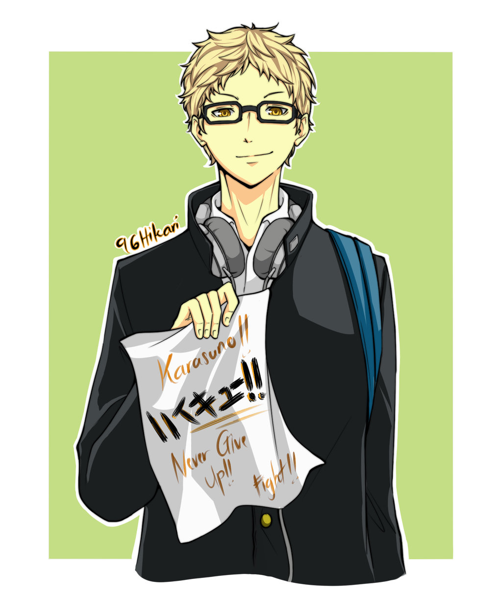 Tsukishima X Reader by katcchii on DeviantArt