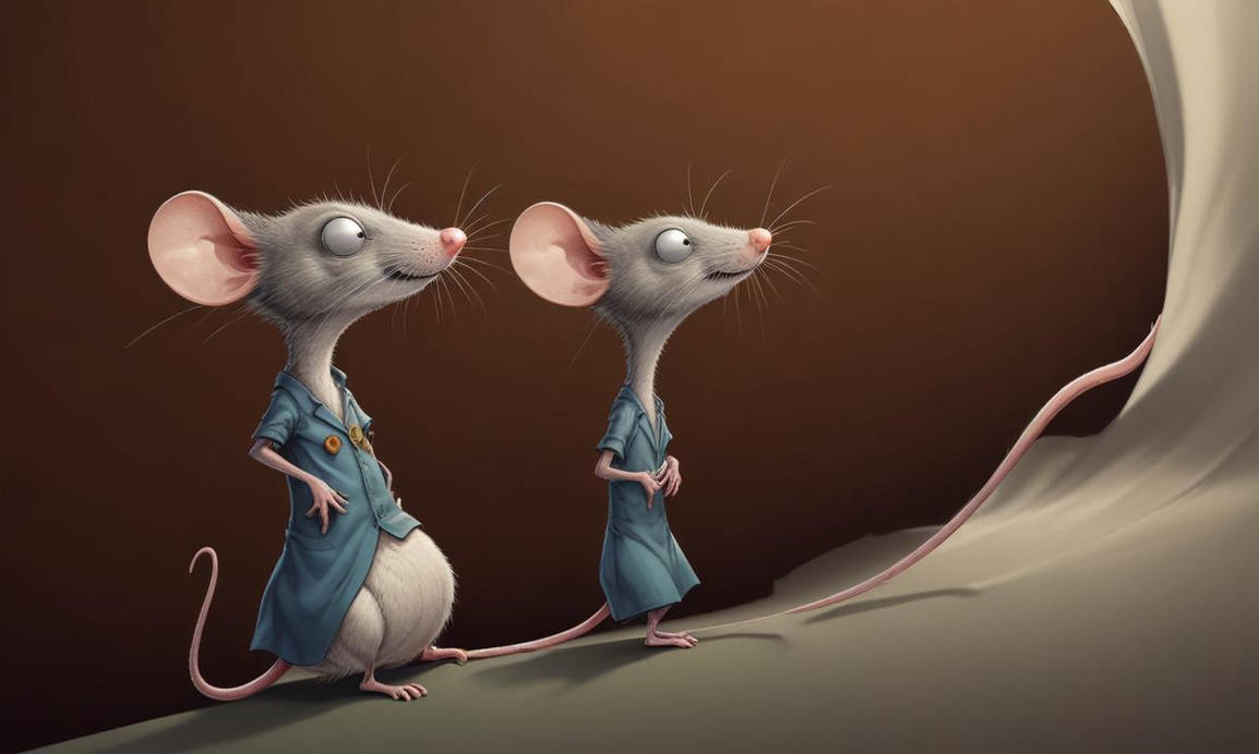 Comically Large Mouse Comic-style-funny-mouse by krummervogel on DeviantArt