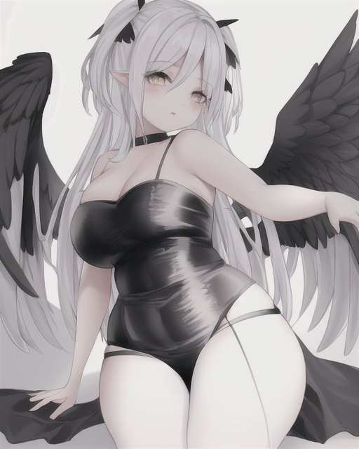 Pin by Branca La on metadinha  Angel wings anime, Angel wings art, Anime