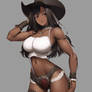 Ebony Cowgirl #3