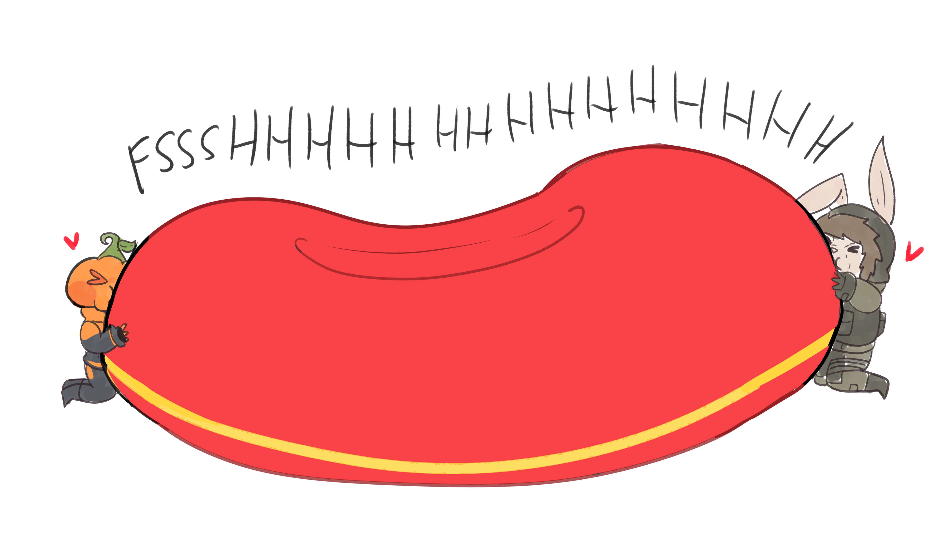 2 Looners 1 Big Inflatable Life Raft by ItsC3llZ on DeviantArt