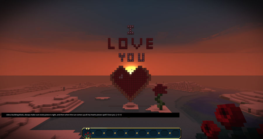 Mincraft, I love you by StrictlyFormal on DeviantArt