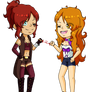 [Speed-paint] Laurene and Morgane