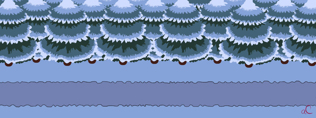 Undertale Background Snowdin Undertale Background Snowdin