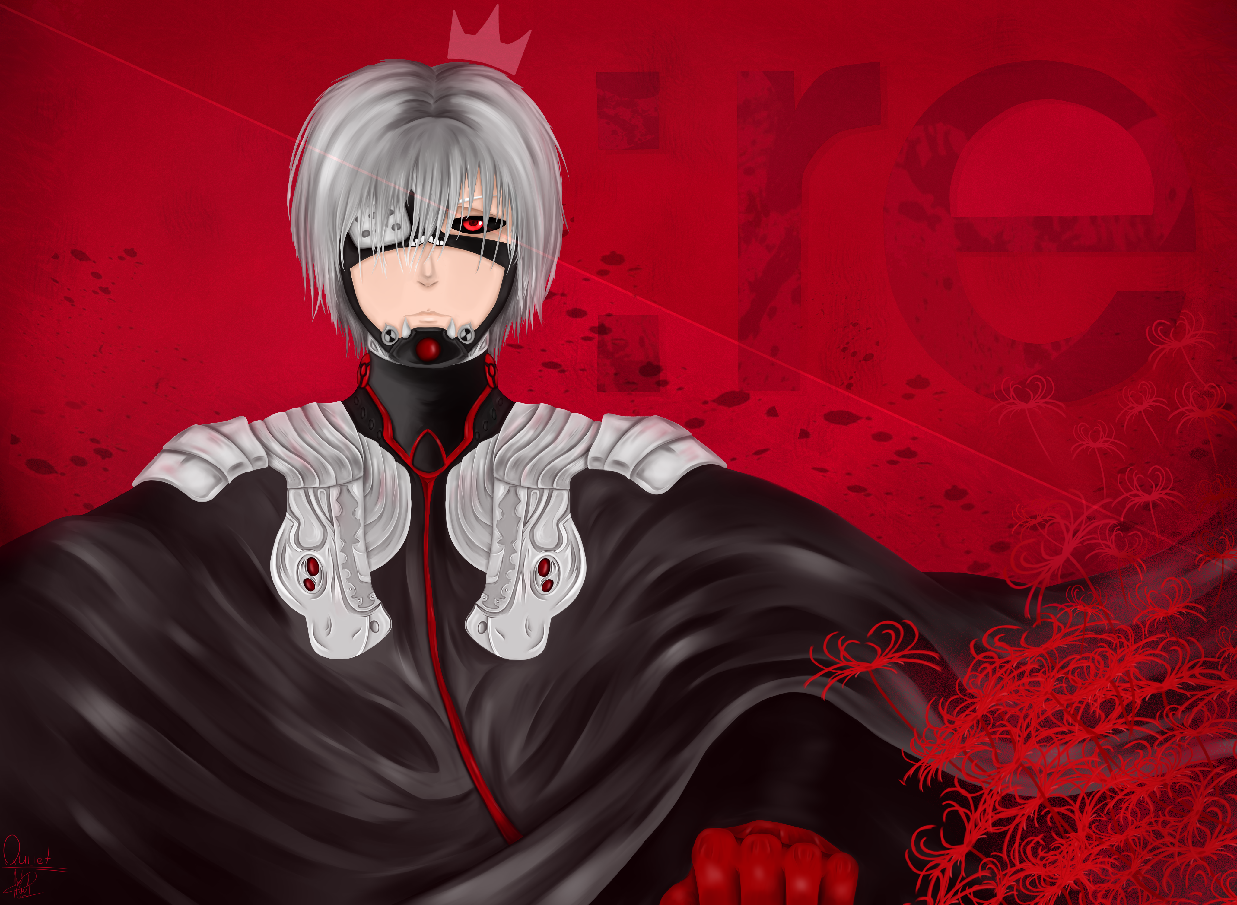 One Eyed King Kaneki Ken by ArtByQuiet on DeviantArt One Eyed King Kaneki Ken by ArtByQuiet on DeviantArt