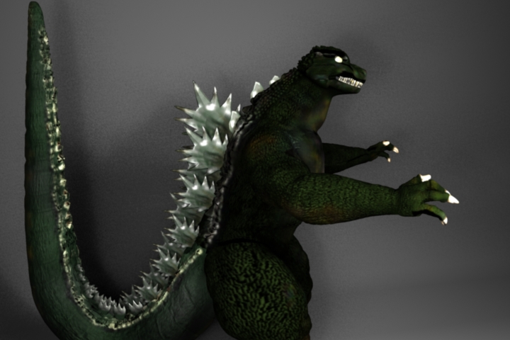 Base Godzilla Mesh Godzilla Game Mesh (Side) by CapnHannahSolo on DeviantArt