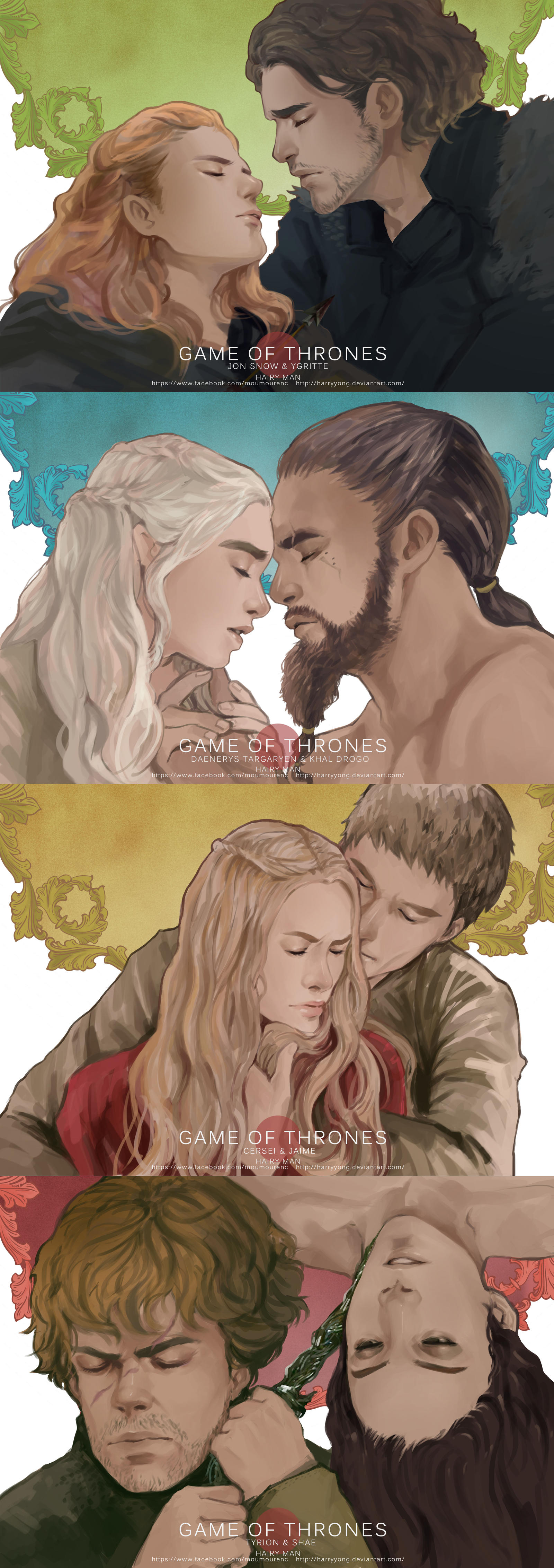 Game of Thrones 'LOVE' by maorenc on DeviantArt