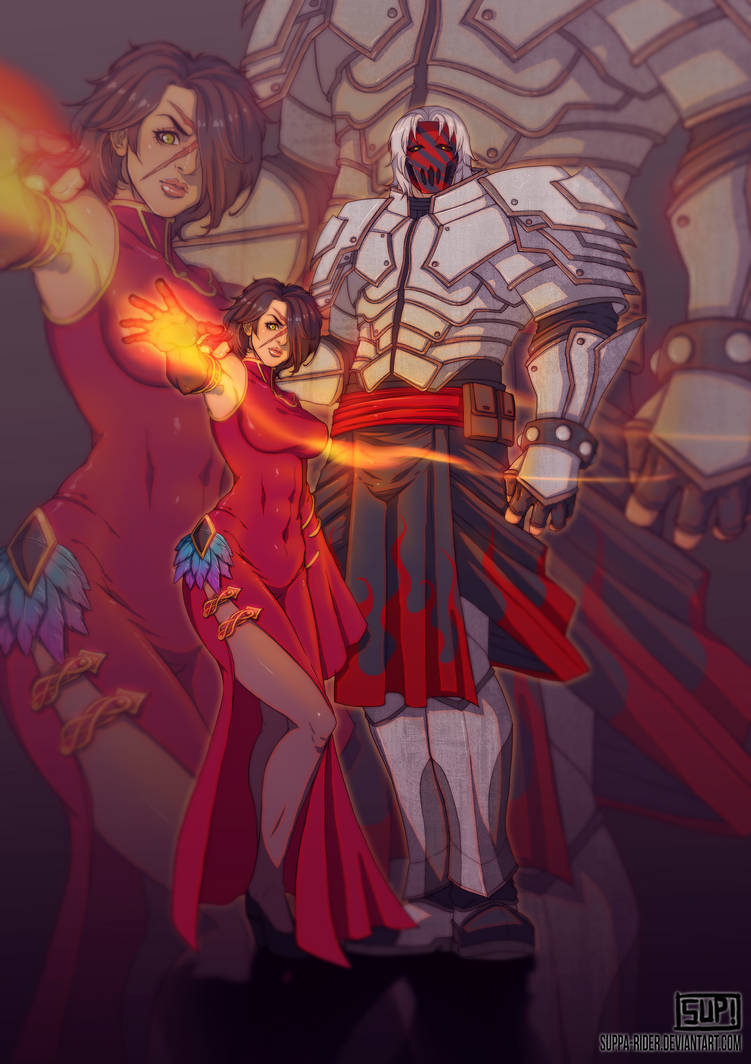 Ruby Cinder RWBY: Cinder Fall and Stone (Commission) by Batomys2731 on DeviantArt