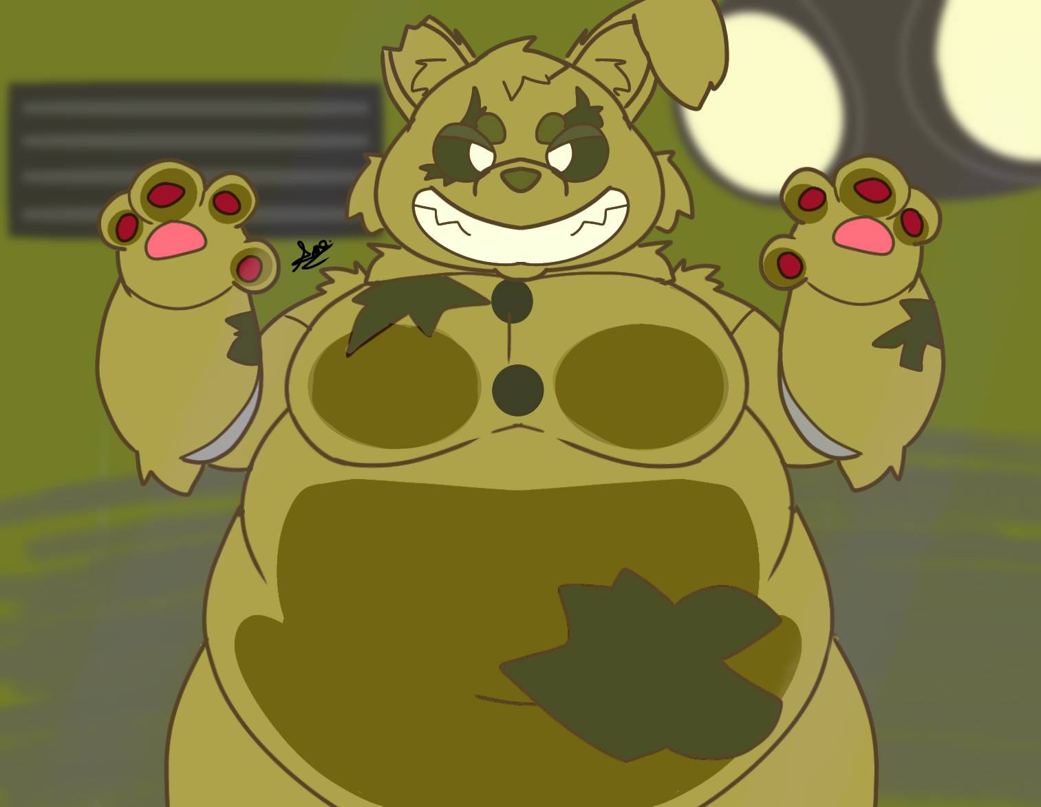 Evolution Spring Trap Deviantart Springtrap by Adrianex212 on DeviantArt