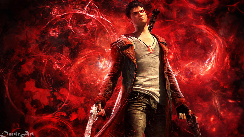 DmC - Dante Eryx Wallpaper by TheSyanArt on DeviantArt