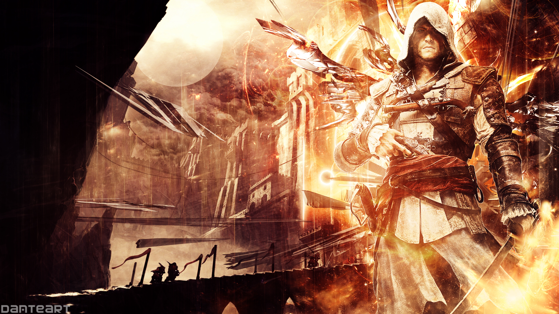 Assassin's Creed 4 Black Flag Wallpaper by DanteArtWallpapers on DeviantArt Assassin's Creed 4 Black Flag Wallpaper by DanteArtWallpapers on DeviantArt