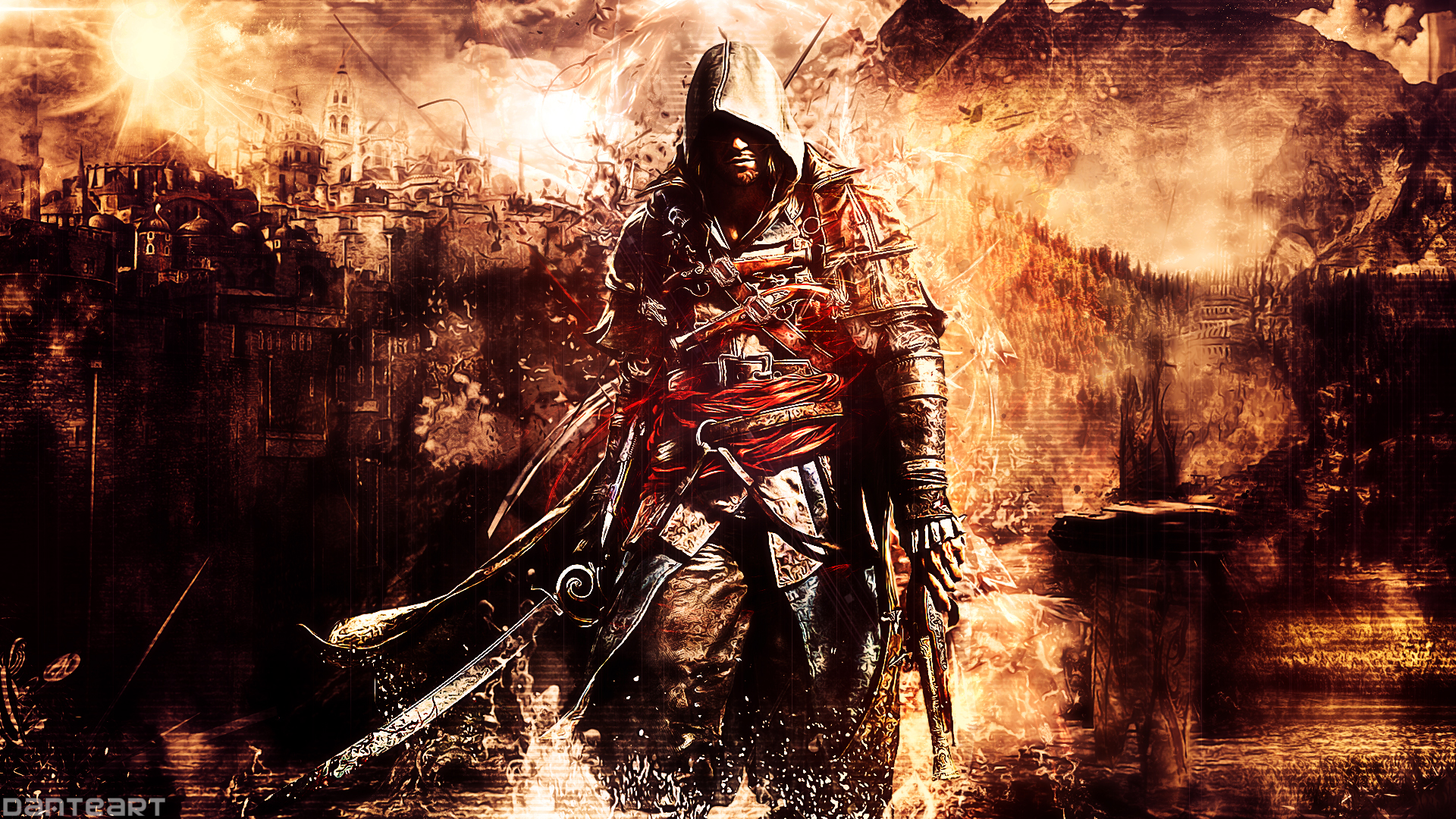 Assassin's Creed 4 Black Flag Wallpaper by DanteArtWallpapers on DeviantArt
