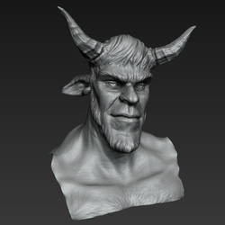 Faun Bust