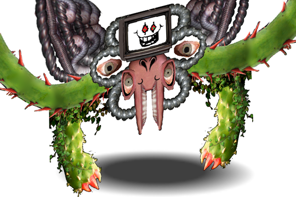 Omega Flowey from Undertale! by SuperrrD on Newgrounds