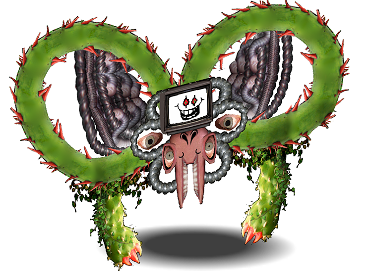 Omega Flowey boss full body..? by LeTaiNguyen86 on DeviantArt