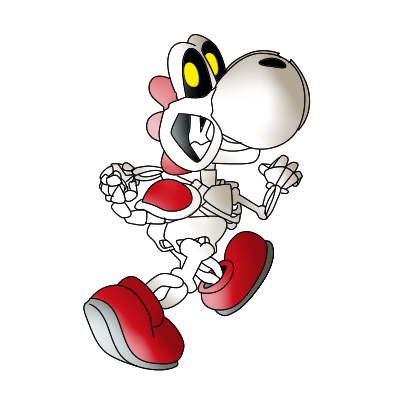 Skeleton Yoshi