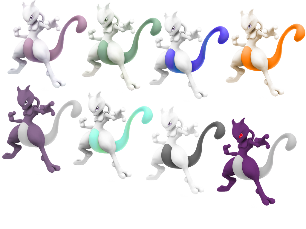 Official Mewtwo Color Pallet (not literally) by That-One-Leo on DeviantArt