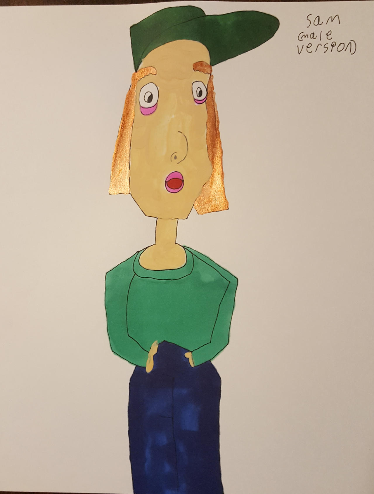 Male Sam Character Design by JekyllAndHydeChannel on DeviantArt