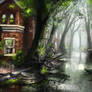 Overgrown City (Commission)