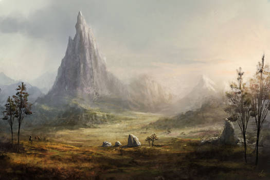 Magestic Fantasy landscape