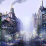 Steampunk City Christmas (WIP)