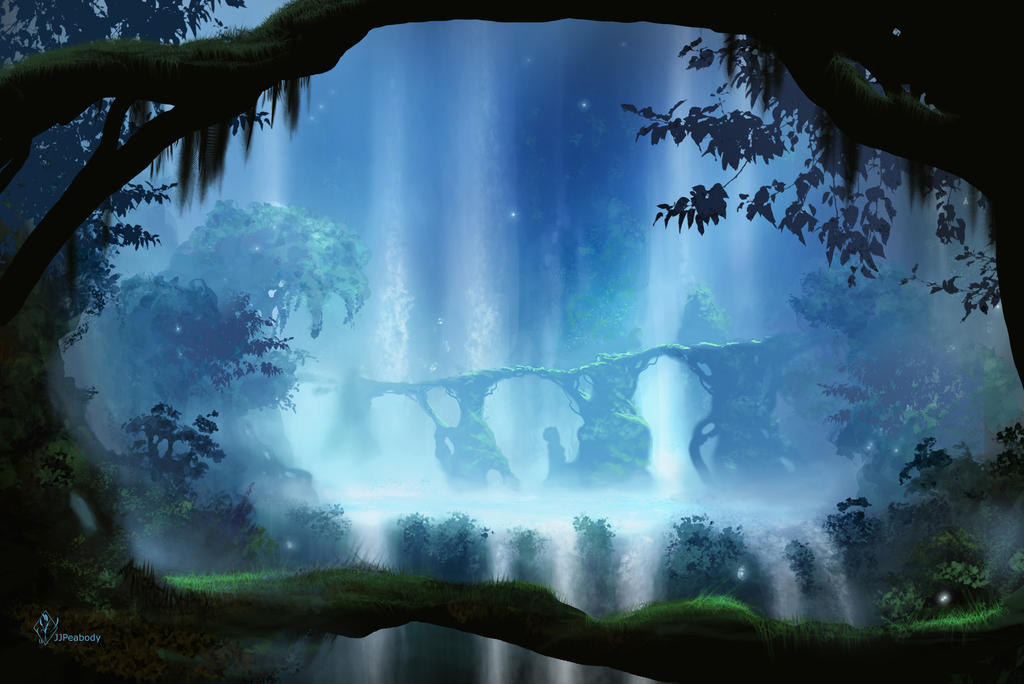 Fantasy Fallscape Fantasy Falls by jjpeabody on DeviantArt