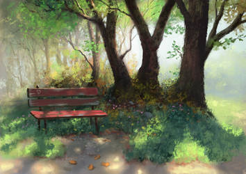 The Old Park Bench