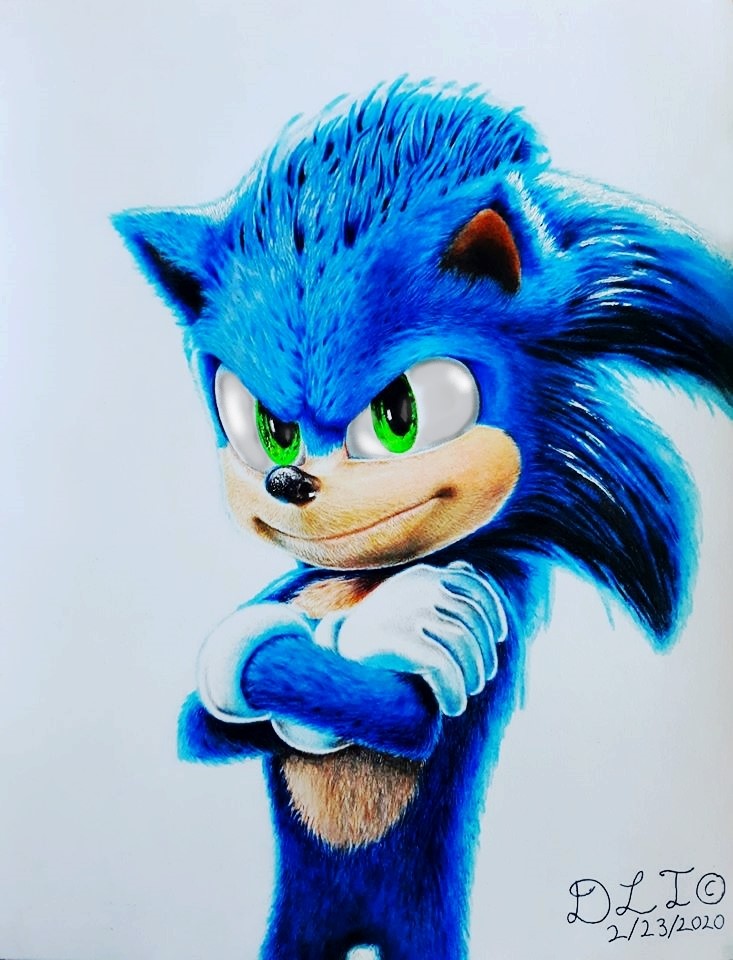 Realistic Sonic V2 by mateus2014 on DeviantArt