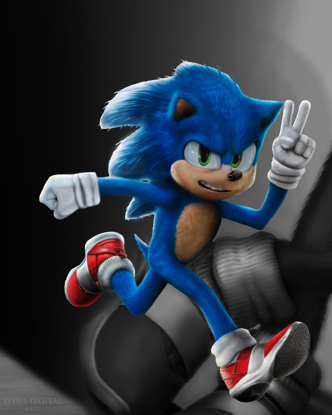 Sonic movie 2 sonic the hedgehog png by sonicfan3500 on DeviantArt