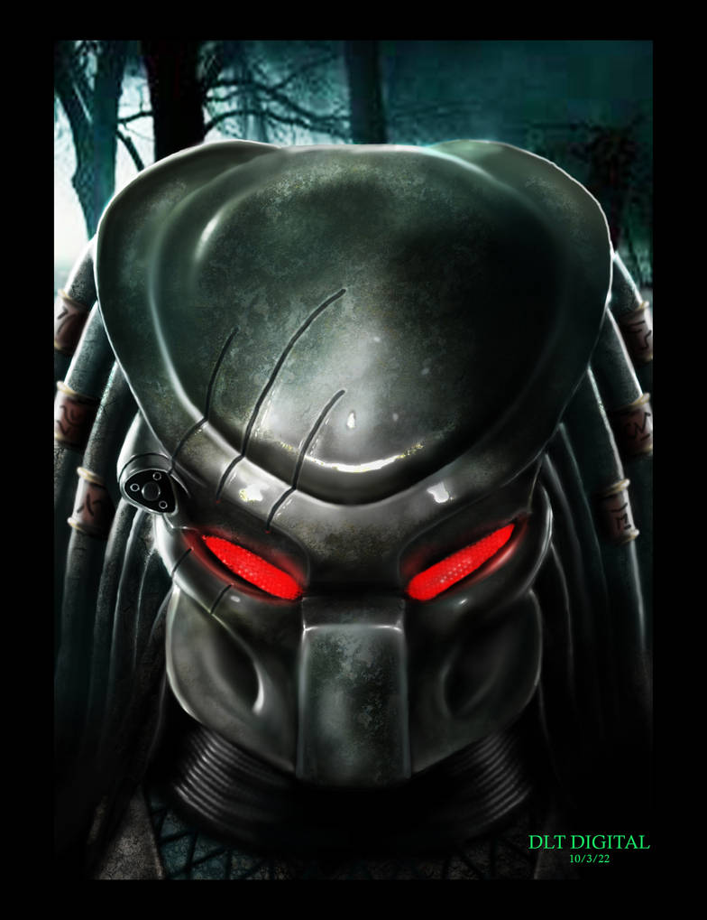 Red Vision Predater Predator in the jungle Red Eyes Modified Chin by DLT2020 on DeviantArt