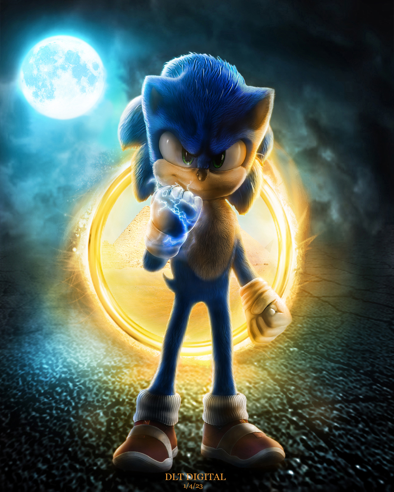 Sonic the Hedgehog (Movie) (5) - PNG by Captain-Kingsman16 on DeviantArt