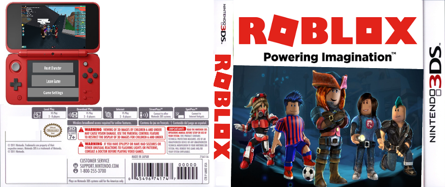 Roblox For 3ds By Mineluke On Deviantart -