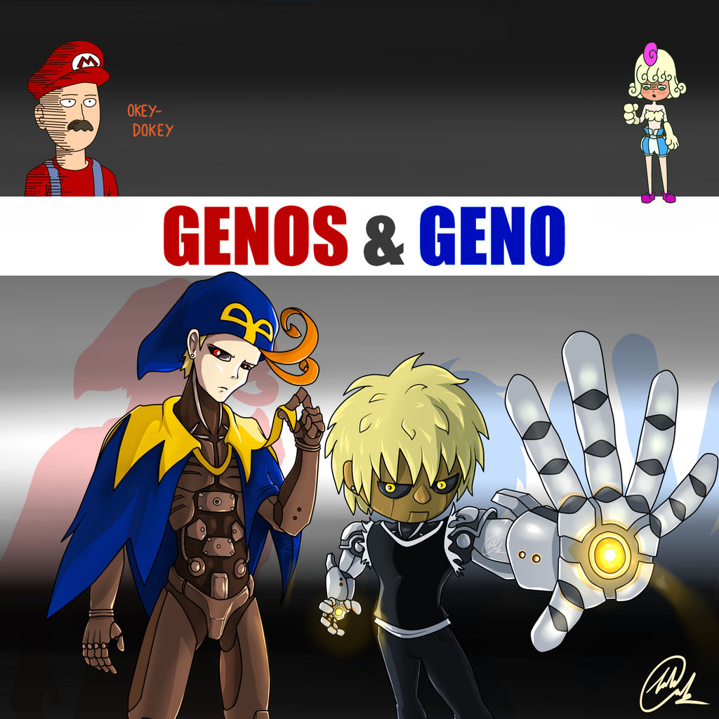Genos and Geno by JoshArtisticGenius on DeviantArt
