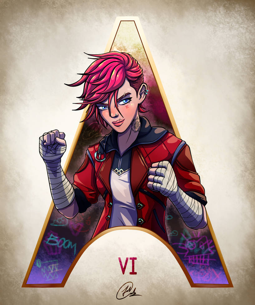 Vi Yelling Reference Vi by JoshArtisticGenius on DeviantArt