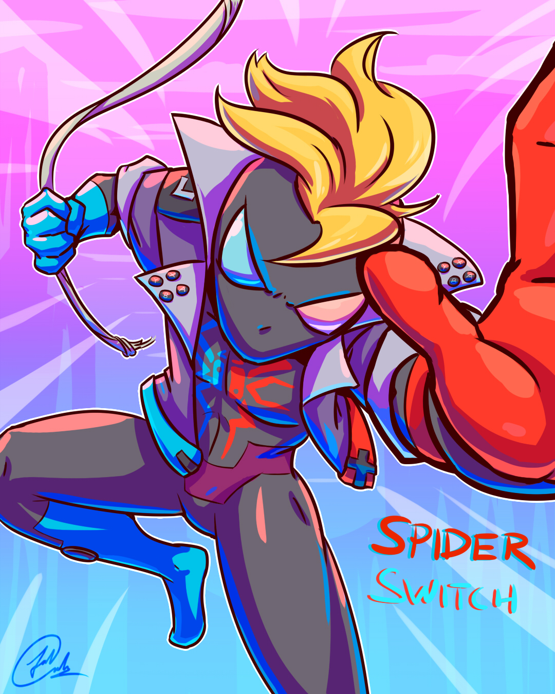 SPIDERSONA ART CHALLENGE! SpiderSano 
